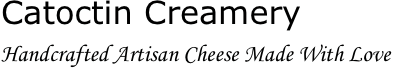 Catoctin Creamery

Handcrafted Artisan Cheese Made With Love 